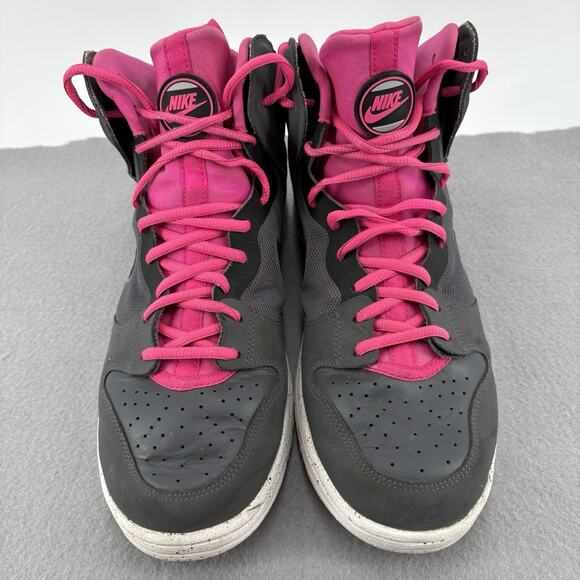 Nike Dunk Free Mens 8.5 Dark Grey/Hot Pink Basketball Sneakers 599466-002 - Picture 4 of 13